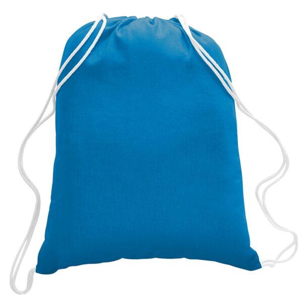 Promotional Cotton Sports Drawstring Backpack